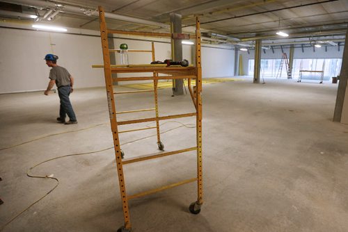 JOHN WOODS / WINNIPEG FREE PRESS
A 7000 square foot space is being redeveloped for and iQmetrix expansion who has plans to hire up 108 new employees Sunday, March 5, 2017.