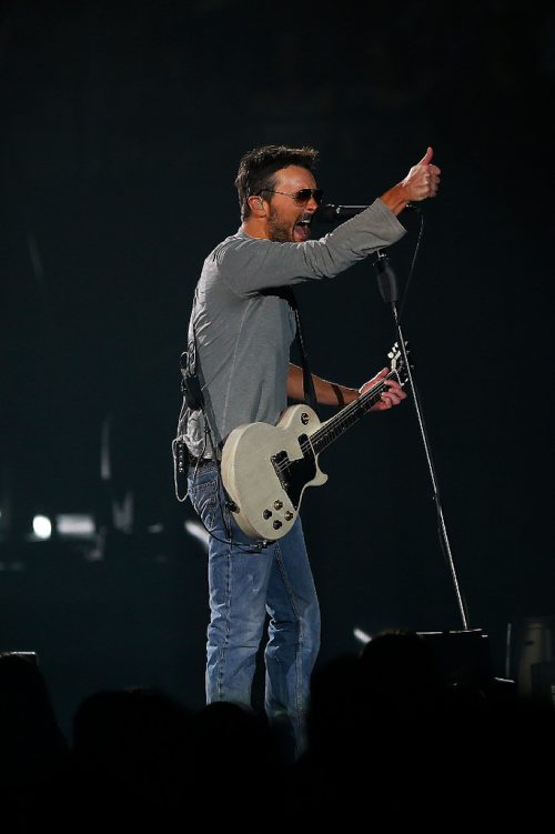 JOHN WOODS / WINNIPEG FREE PRESS
Eric Church performs in Winnipeg Tuesday, March 7, 2017. 
