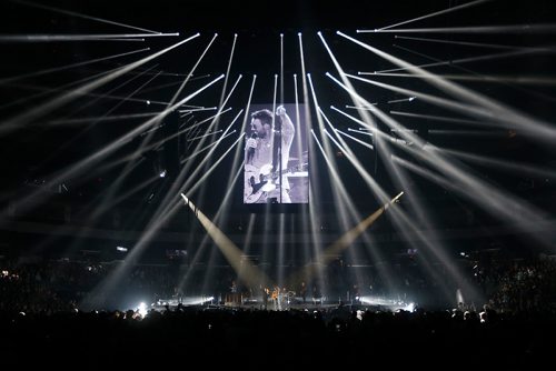 JOHN WOODS / WINNIPEG FREE PRESS
Eric Church performs in Winnipeg Tuesday, March 7, 2017. 
