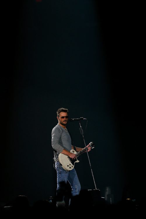 JOHN WOODS / WINNIPEG FREE PRESS
Eric Church performs in Winnipeg Tuesday, March 7, 2017. 
