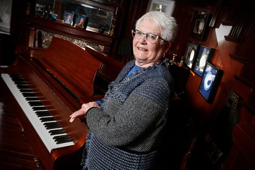 JOHN WOODS / WINNIPEG FREE PRESS
Helen Black, a piano accompanist, is being honoured by The Winnipeg Music Festival with an award named after her. Black was photographed in her daughter's home Monday, March 13, 2017.