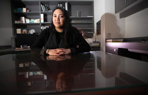 RUTH BONNEVILLE  / WINNIPEG FREE PRESS

Melissa Martin story...

Portraits of  Charmaine Manalang who was a U of M linguistics grad student, who started working on documenting the way Filipino-Manitobans spoke. She's featured in our 49.8 piece this weekend on how Manitobans speak.

March 22, 2017