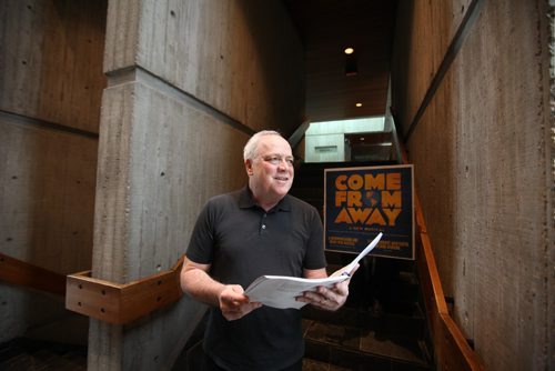 RUTH BONNEVILLE  / WINNIPEG FREE PRESS

ENT: MTC Artistic director Steven Schipper  with script from - Come From Away, a hit Broadway play about air passengers who were stranded in Gander, Nfld., when planes were grounded in the wake of the 9/11 attacks on New York and Washington. Royal MTC has landed the play for its 2017-18 season, after a couple of years of negotiation. For Monday's paper.

See Randall King's story.  

March 24, 2017
