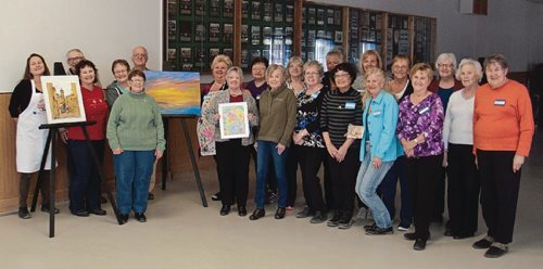 Canstar Community News March 21, 2017 - The Morse Place Community Centre artists group will be showing their work on April 29-30 from 11:30 a.m. to 3:30 p.m. at Morse Place CC (700 Munroe Ave.). The group meets every Tuesday afternoon from September through April. (SHELDON BIRNIE/CANSTAR/THE HERALD)