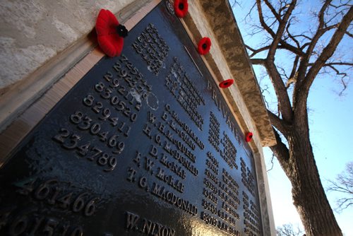 RUTH BONNEVILLE  / WINNIPEG FREE PRESS

49.8 Feature photos of the Monument in Vimy Ridge Park in Winnipeg for the Soldiers, Privates, who gave their lives and served in the Battle of Vimy Ridge in the 1st World War.  For story on 100th year anniversary.
April 05, 2017