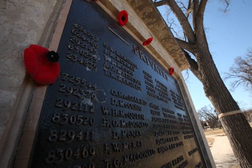 RUTH BONNEVILLE  / WINNIPEG FREE PRESS

49.8 Feature photos of the Monument in Vimy Ridge Park in Winnipeg for the Soldiers who gave their lives and served in the Battle of Vimy Ridge in the 1st World War.  For story on 100th year anniversary.

April 05, 2017
