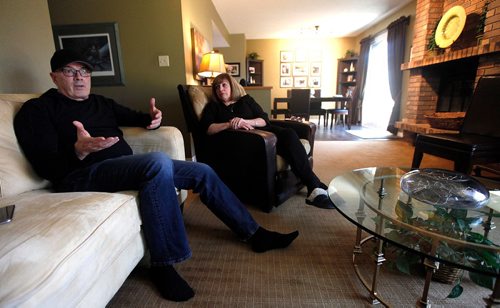 PHIL HOSSACK / WINNIPEG FREE PRESS  - Scott Oake Scott and Anne Oake reflect in their son Bruce, lost to addiction. they and second son Darcy hope to turn this death into something positive for other addicts. . See Randy Turner's story. -  April 13, 2017