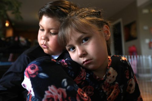 RUTH BONNEVILLE /  WINNIPEG FREE PRESS

Benjamin (Jr), 9, and his sister Bailey, 5, have been bullied and harassed at school because of their biracial parents . Baileys hands were slammed in school bus door on Tuesday and the driver just took off. That was the final straw, say their parents who caught it on surveillance camera 

See Carol Sanders story.  


April 14, 2017