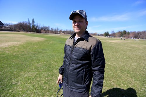 TREVOR HAGAN / WINNIPEG FREE PRESS
Jason Nichol in Assiniboine Park, during a streeter about legalization of pot in Canada, Saturday, April 15, 2017.