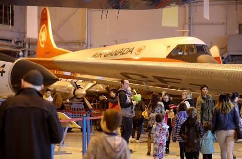 TREVOR HAGAN / WINNIPEG FREE PRESS
Easter Egg hunt at the Royal Aviation Museum of Western Canada, Sunday, April 16, 2017.
