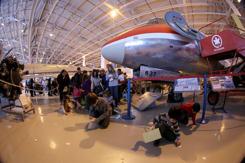 TREVOR HAGAN / WINNIPEG FREE PRESS
Easter Egg hunt at the Royal Aviation Museum of Western Canada, Sunday, April 16, 2017.
