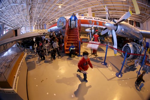 TREVOR HAGAN / WINNIPEG FREE PRESS
Easter Egg hunt at the Royal Aviation Museum of Western Canada, Sunday, April 16, 2017.
