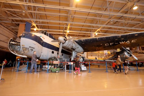 TREVOR HAGAN / WINNIPEG FREE PRESS
Easter Egg hunt at the Royal Aviation Museum of Western Canada, Sunday, April 16, 2017.
