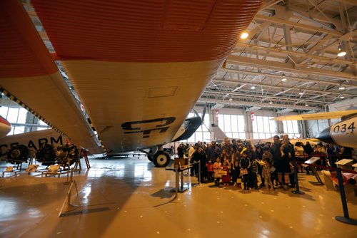 TREVOR HAGAN / WINNIPEG FREE PRESS
Easter Egg hunt at the Royal Aviation Museum of Western Canada, Sunday, April 16, 2017.
