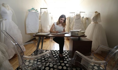 RUTH BONNEVILLE /  WINNIPEG FREE PRESS

Wedding season feature on all things wedding.

Portraits of Alli Girardin, wedding planner, in her studio in the exchange district.  


See Erin Lebar story
 

 
April 21, 2017