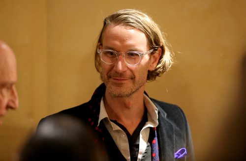 TREVOR HAGAN / WINNIPEG FREE PRESS
GMB Chomichuk at the Manitoba Book Awards, Saturday, April 22, 2017.