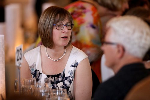 TREVOR HAGAN / WINNIPEG FREE PRESSAngeline Schellenberg at the Manitoba Book Awards, Saturday, April 22, 2017.