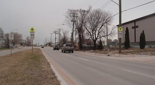 Canstar Community News April 20, 2017 - At April 18's East Kildonan-Transcona Community Committee meeting, Coun. Jason Schreyer (Elmwood-East Kildonan) requested the city look into the school zone on Panet Road, and perhaps explore other options for traffic calming. (SHELDON BIRNIE/CANSTAR/THE HERALD)