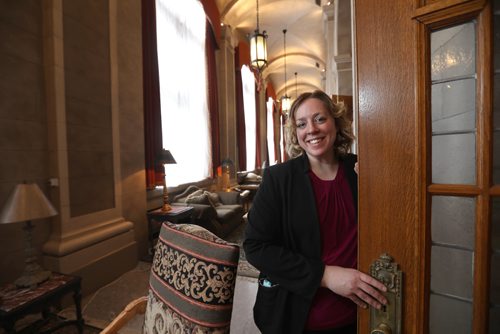 RUTH BONNEVILLE /  WINNIPEG FREE PRESS

Wedding Feature

Cherly Morgan, Catering and  co-ordinator for Fort Garry Hotel on 7th floor next to ballrooms.  

See Erin Lebar story.
April 25, 2017