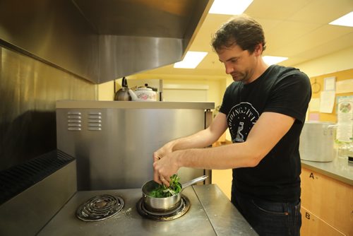 TREVOR HAGAN / WINNIPEG FREE PRESS
Teri-Lynn and Chad Friesen, owners of Abiding Citizen, a line of bitters and shrubs for cocktails, Monday, May 1, 2017.