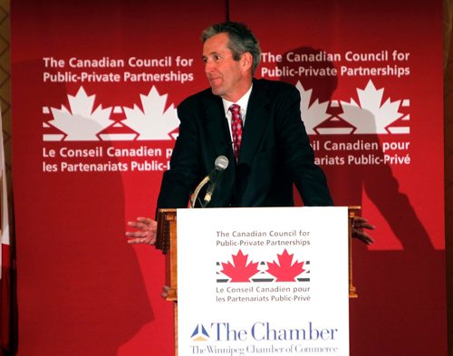 BORIS MINKEVICH / WINNIPEG FREE PRESS
Premier Brian Pallister gave the keynote address at a conference at the Fort Garry Hotel hosted by The Canadian Council for Public-Private Partnerships, (CCPPP) and The Winnipeg Chamber of Commerce. May 2, 2017
