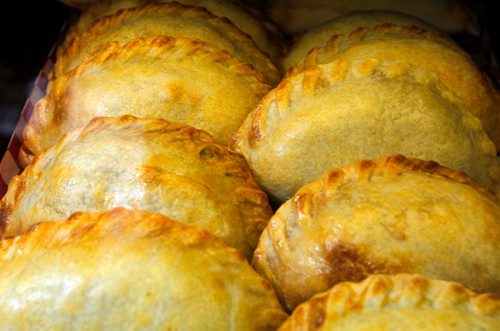 BORIS MINKEVICH / WINNIPEG FREE PRESS
RESTAURANT REVIEW - La pampa empanadas gourmet @ 1604 St Mary's Rd.  Here are some empanadas they have for sale. ALISON GILMOR STORY. May 8, 2017