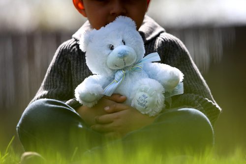 RUTH BONNEVILLE /  WINNIPEG FREE PRESS

Clinic Psychology Manitoba

Portraits of 3-year-old holding his teddy bear for story on "worry bear" .  
A group of clinical psychologists headed up by  Dr. Rehman Abdulrehman set up a Worry Bear tent at the Teddy Bears Picnic this year. For the first time kids will be able to get mental health care for their teddy
bears at the annual event.


See Carol Sanders | Reporter
May 09, 2017