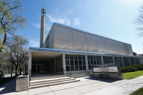 JOHN WOODS / WINNIPEG FREE PRESS
St George's Anglican Church on Wilton St Friday, May 12, 2017.