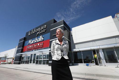RUTH BONNEVILLE /  WINNIPEG FREE PRESS

Sandra Hagenaars GM of Kildonan Place stands outside the new south east entrance with Marshalls and Home Sense on sign where Target used to have their name. The mall  gave  the media a sneak peak of the common areas in its new expansion wing, which is the former 120,000-square-foot Target store that used to be at the east end of the shopping centre Friday.   

See SECTION: Business/McNeill story.  


May 11, 2017