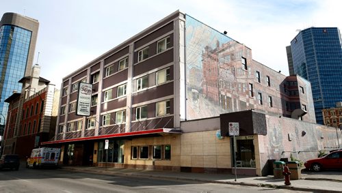 WAYNE GLOWACKI / WINNIPEG FREE PRESS

The St. Regis Hotel on Smith Street in Winnipeg. News reports says it will be closed soon.¤ May 15 2017