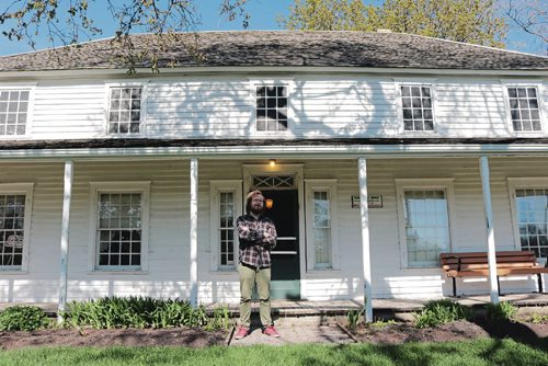 Canstar Community News MAY 10, 2017 - Eric Napier Strong, manager at Seven Oaks House Museum, spoke about their upcoming seasons activities. (LIGIA BRAIDOTTI/CANSTAR COMMUNITY NEWS/TIMES)