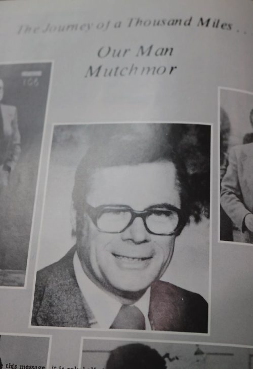 Canstar Community News MAY 9, 2017 - Dick Mutchmore was St. Johns High School principal in 1977. (LIGIA BRAIDOTTI/CANSTAR COMMUNITY NEWS/TIMES)