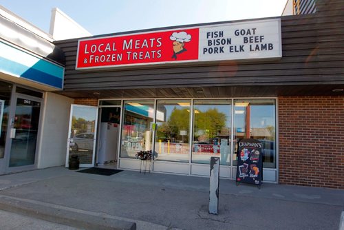 BORIS MINKEVICH / WINNIPEG FREE PRESS
Local Meats & Frozen Treats, 593 St. Anne's Rd.  Sunday Special feature on Ken Loney, 60, who opened Local Meats  & Frozen Treats after a long, long career in the TV repair biz. Exterior of the store. DAVE SANDERSON STORY. May 24, 2017