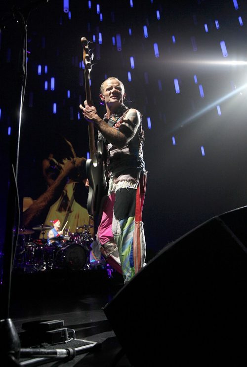 PHIL HOSSACK / WINNIPEG FREE PRESS  -   Red Hot Chili Pepper  bassist Flea at the MTS Centre Friday. See story..    -  May 26 2017
