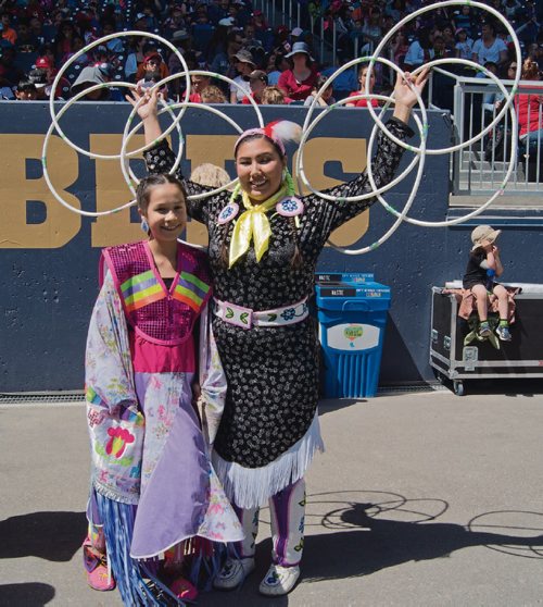 Canstar Community News May 24, 2017 - Diversity, reconciliation, and sustainability were the focus of Pembina Trails School Divisions Canada 150 celebration on May 24. More than 15,000 students assembled at Investors Group Field to mark the 150th anniversary of Confederation and reflect on Canadas heritage.  (DANIELLE DA SILVA/CANSTAR/SOUWESTER)