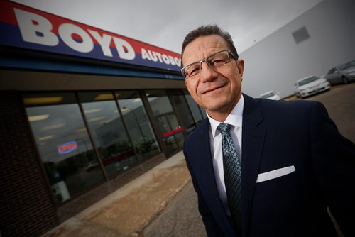 JOHN WOODS / WINNIPEG FREE PRESS
Brock Bulbuck, CEO of The Boyd Group, is photographed at their headquarters in Winnipeg Monday, May 29, 2017. The Boyd Group has acquired Assured Automotive.