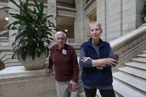 RUTH BONNEVILLE /  WINNIPEG FREE PRESS

Claudette Wills and Harold Granke managed to get 1,500 Concordia area residents to sign a petition to keep Concordia Emergency open.  They presented book of names to PC caucus Tuesday in Legislative Builidng.
See Nick Martin story. 


May 30, 2017