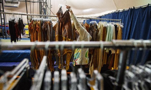 MIKE DEAL / WINNIPEG FREE PRESS
Backstage under the Big Top at Cirque du Soleil's production of Kurios which will be running from June 2 to July 9th.
170531 - Wednesday, May 31, 2017.