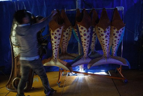 MIKE DEAL / WINNIPEG FREE PRESS
Backstage under the Big Top at Cirque du Soleil's production of Kurios which will be running from June 2 to July 9th.
170531 - Wednesday, May 31, 2017.