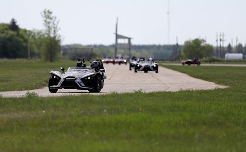 TREVOR HAGAN / WINNIPEG FREE PRESS
The first ever Slingshot Racing Cup in Gimli took place Thursday, June 1, 2017.