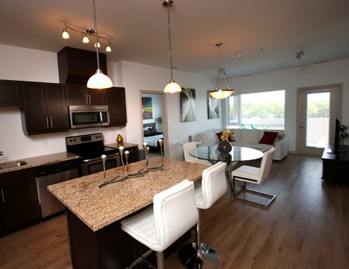 WAYNE GLOWACKI / WINNIPEG FREE PRESS

A view of the display suite in Phase I building of the Silver Heights Condominiums at 350 Lodge Ave. Murray McNeill real estate column. June 2 2017