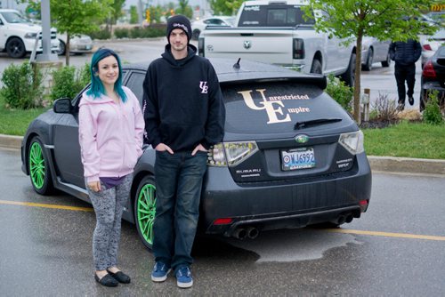 Canstar Community News May 28, 2017 - Kristina Hailey and Scott Hobday are two of the organizers behind Unrestricted Empire, a car enthusiasts group that meets each Sunday at 550 Sterling Lyon Parkway. The meet up is billed as an inclusive, accepting event for car enthusiasts of all levels.
