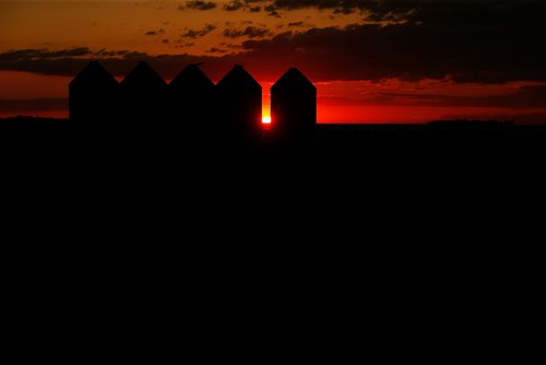 JOHN WOODS / WINNIPEG FREE PRESS
The sun sets over St Francois Xavier Sunday, June 11, 2017.