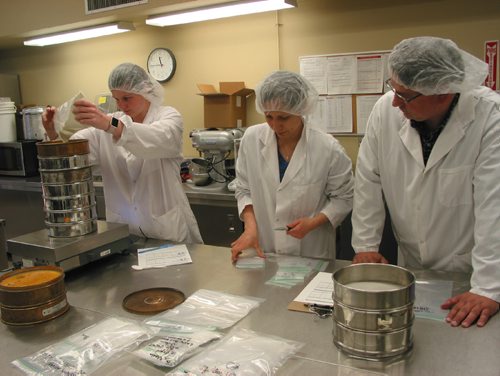 Canstar Community News May 25, 2017 - Lab technicians at the Food Development Centre in Portage la Prairie provide food ingredient testing for clients. (ANDREA GEARY/CANSTAR COMMUNITY NEWS)
