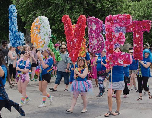 Canstar Community News June 4, 2017 -Pride Winnipeg hosted its 30th parade on June 4 from Memorial Park to The Forks. (DANIELLE DA SILVA/CANSTAR/SOUWESTER)