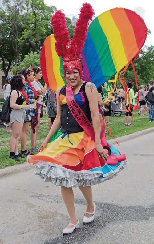 Canstar Community News June 4, 2017 -Pride Winnipeg hosted its 30th parade on June 4 from Memorial Park to The Forks. (DANIELLE DA SILVA/CANSTAR/SOUWESTER)