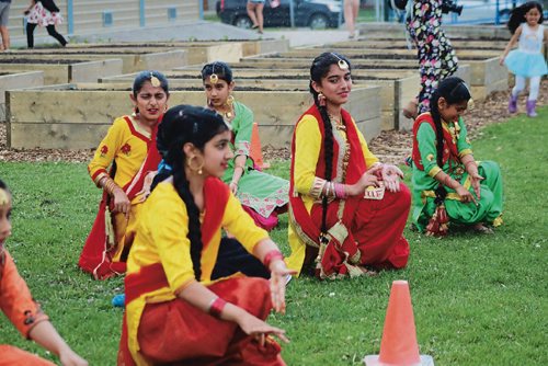 Canstar Community News May 6, 2017 - Kids performed cultural dances at the Ecological Learning celebration at Arthurt E. Wright Community School. (LIGIA BRAIDOTTI/CANSTAR COMMUNITY NEWS/TIMES)