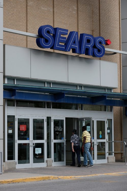 JOHN WOODS / WINNIPEG FREE PRESS
Sears at Polo Park Tuesday, June 13, 2017. Sears' future does not look bright.