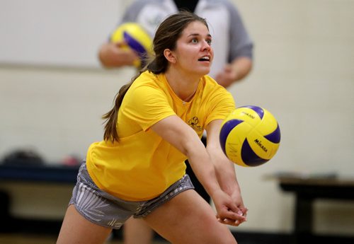 TREVOR HAGAN / WINNIPEG FREE PRESS
Team Manitoba's Taylor Boughton, practicing for the upcoming Canada Summer Games at Dakota Collegiate, Wednesday, June 14, 2017.