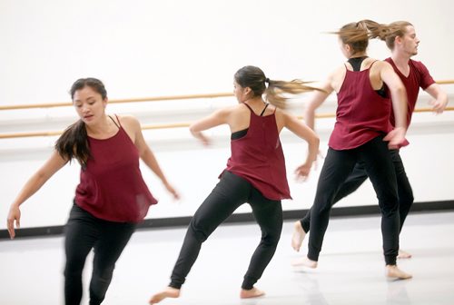 PHIL HOSSACK / WINNIPEG FREE PRESS  -.A troupe of graduating dancers at the School of Contemporary Dancersperform Friday at the School of Contemporary Dance. Holly Harris story.  -  June 16, 2017